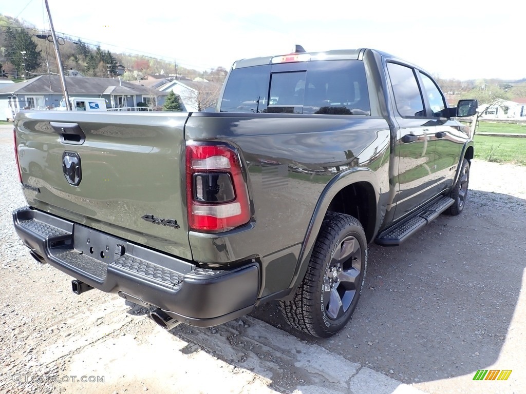 2021 1500 Built to Serve Edition Crew Cab 4x4 - Tank / Black photo #5