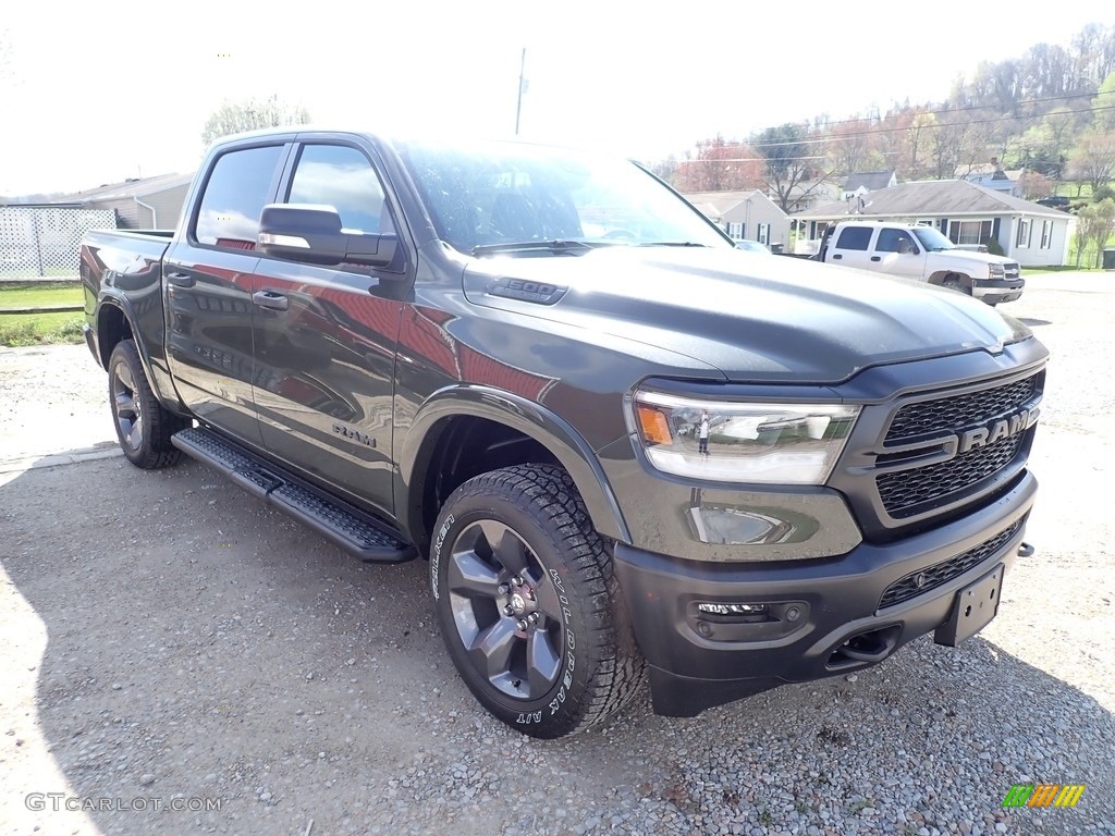 2021 1500 Built to Serve Edition Crew Cab 4x4 - Tank / Black photo #7