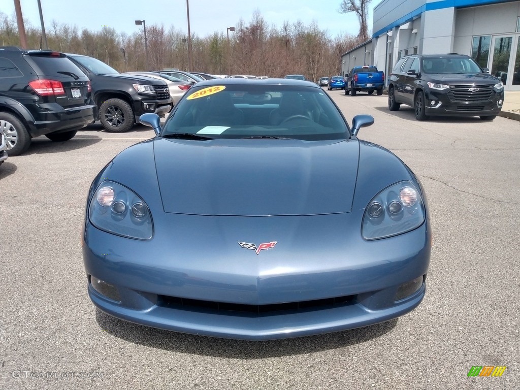 2012 Corvette Coupe - Supersonic Blue Metallic / Ebony photo #4