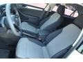 2018 Volkswagen Jetta Black/Palladium Gray Interior Front Seat Photo