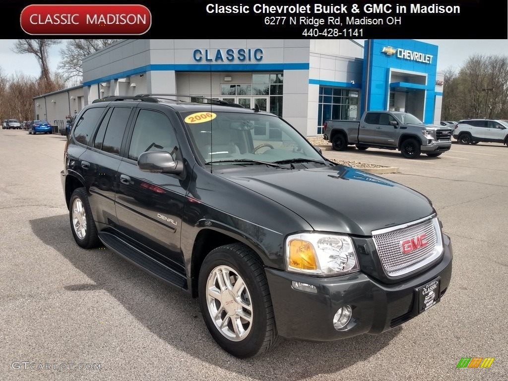 2006 Envoy Denali 4x4 - Steel Grey Metallic / Light Gray photo #1