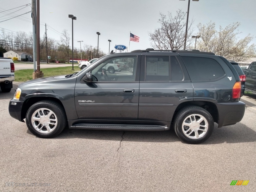 2006 Envoy Denali 4x4 - Steel Grey Metallic / Light Gray photo #5