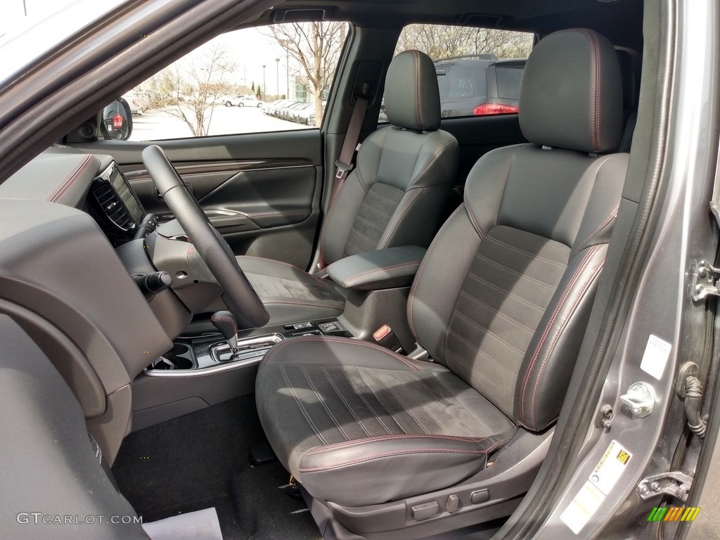Black Interior 2020 Mitsubishi Outlander LE S-AWC Photo #141648486