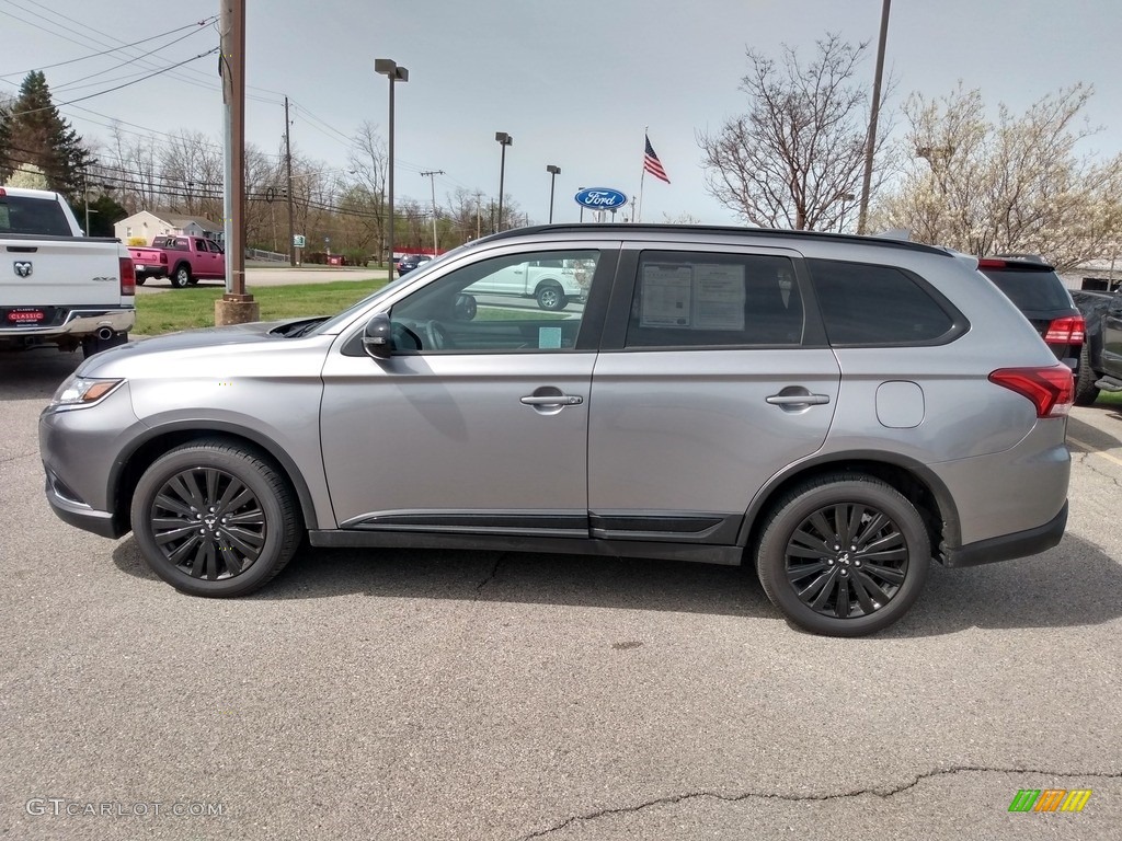 2020 Outlander LE S-AWC - Mercury Gray / Black photo #5