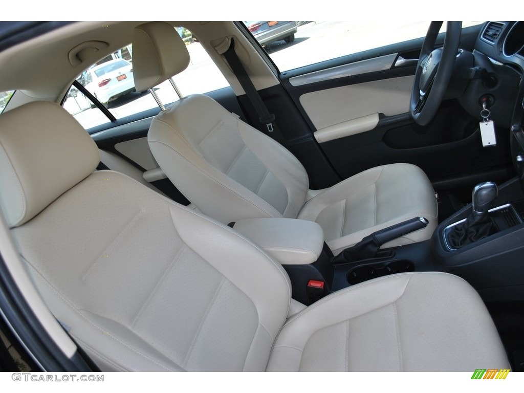 2018 Jetta Wolfsburg Edition - Pure White / Cornsilk Beige photo #16
