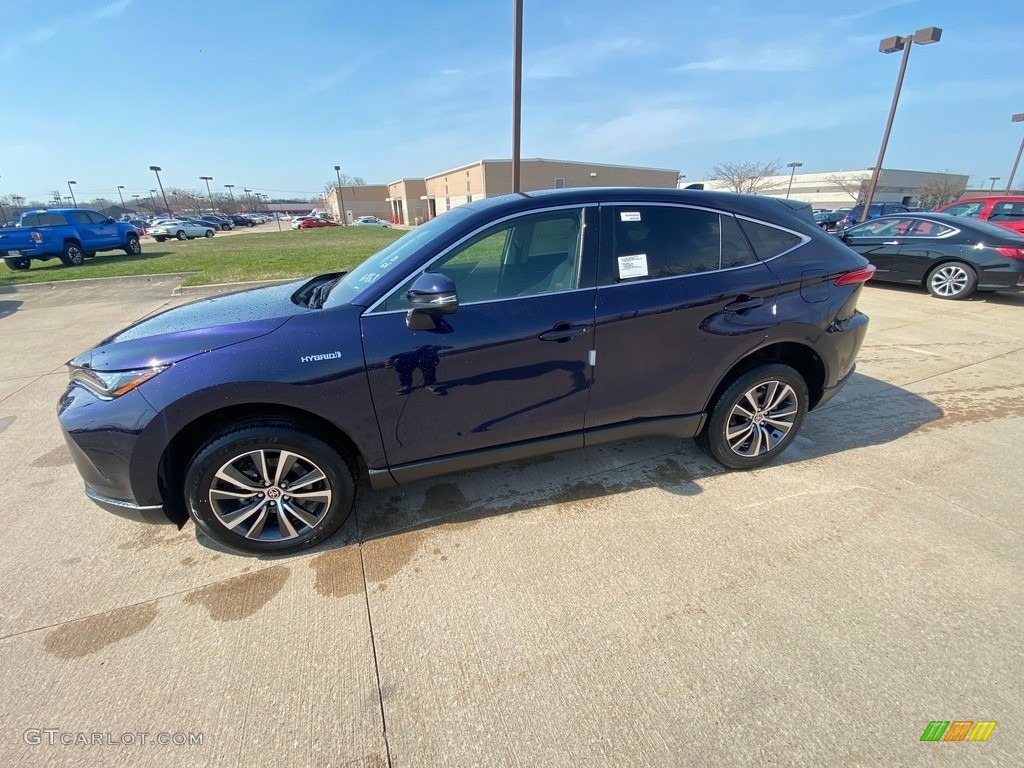 2021 Venza Hybrid LE AWD - Blueprint / Boulder photo #1