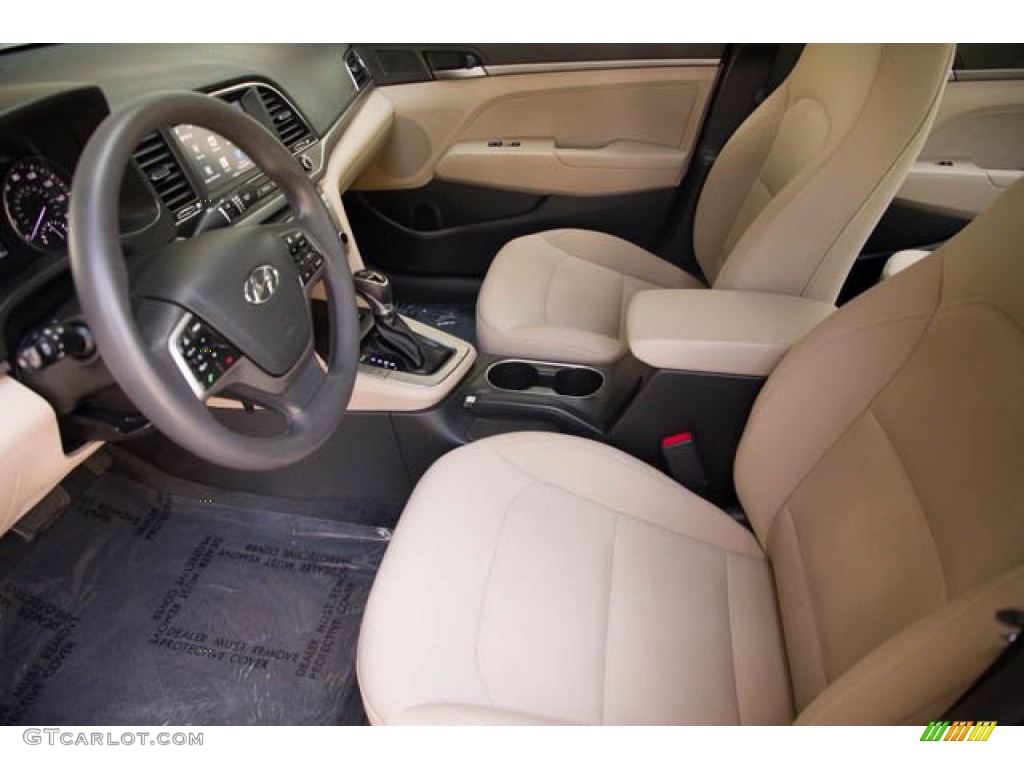 2018 Elantra SEL - Mineral Beige / Beige photo #3