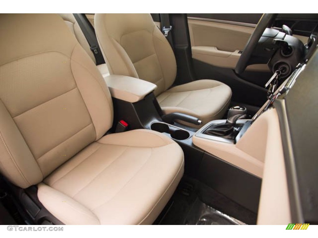2018 Elantra SEL - Mineral Beige / Beige photo #25