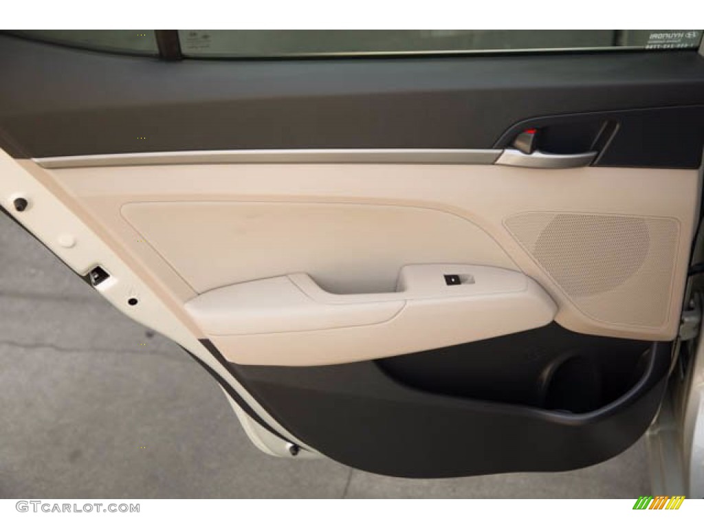 2018 Elantra SEL - Mineral Beige / Beige photo #31