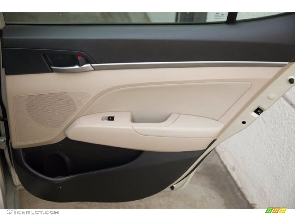 2018 Elantra SEL - Mineral Beige / Beige photo #32