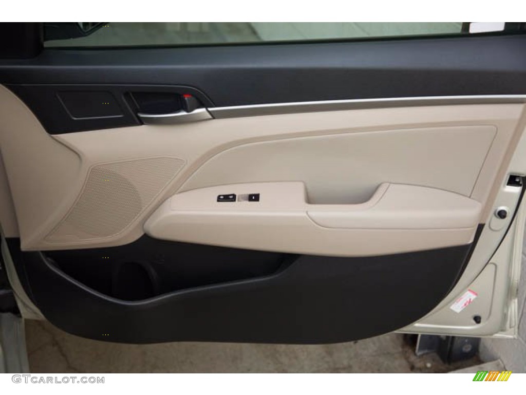 2018 Elantra SEL - Mineral Beige / Beige photo #33