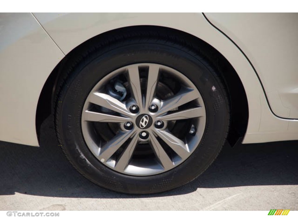 2018 Elantra SEL - Mineral Beige / Beige photo #35
