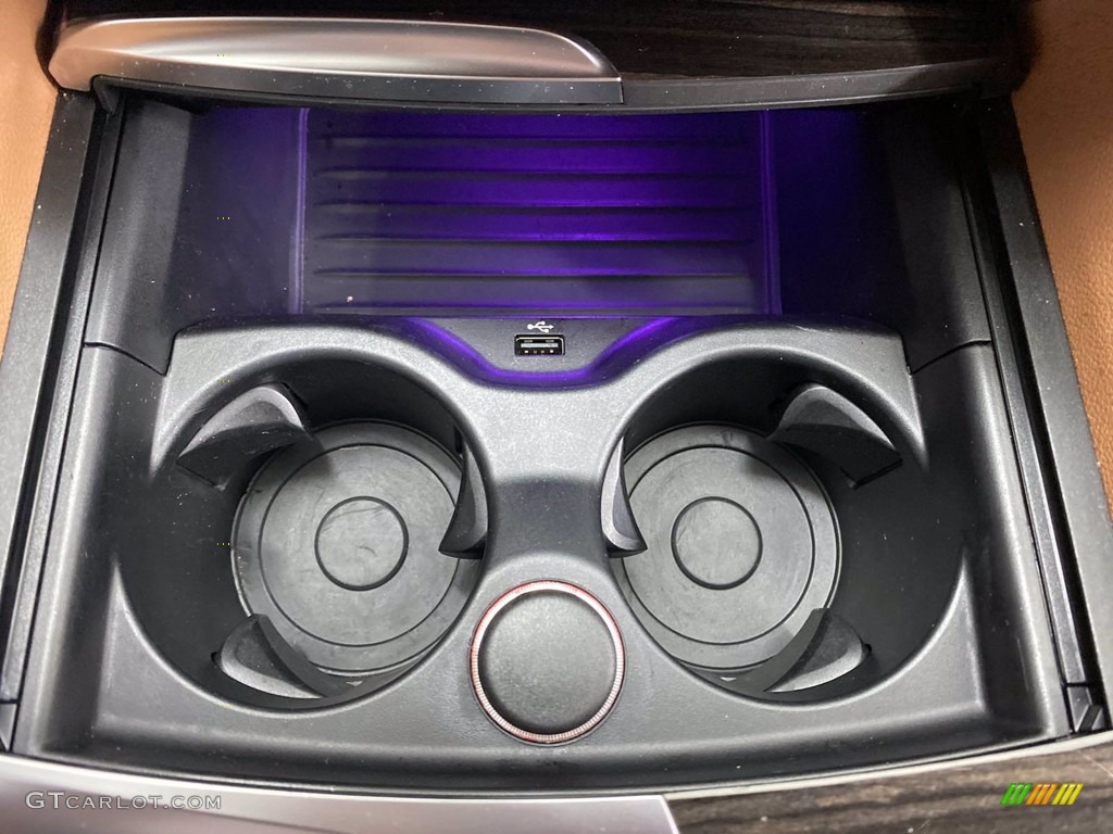 2018 5 Series 530e iPerfomance Sedan - Carbon Black Metallic / Cognac photo #26