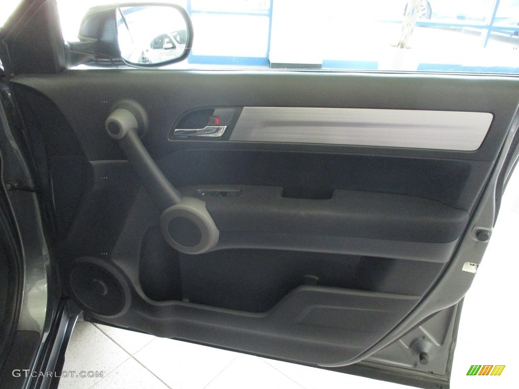 2010 CR-V LX AWD - Polished Metal Metallic / Black photo #14