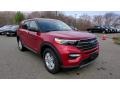 2021 Rapid Red Metallic Ford Explorer XLT 4WD  photo #1