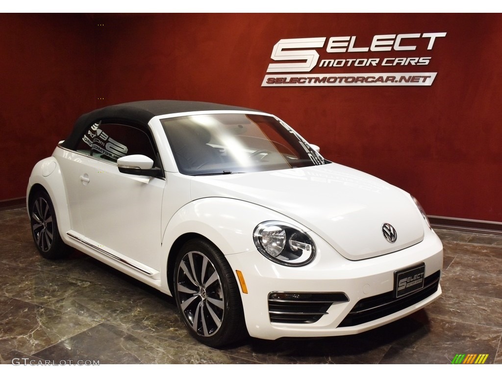 2018 Beetle S Convertible - Pure White / Titan Black photo #3