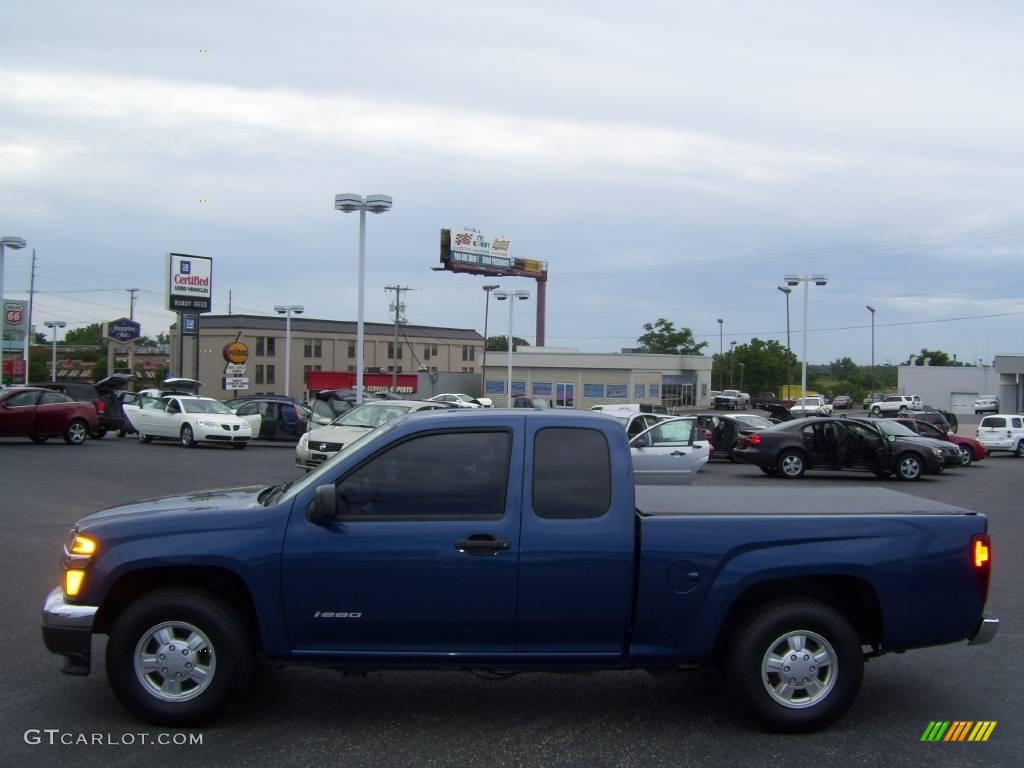 2006 i-Series Truck i-280 S Extended Cab - Adriatic Blue Metallic / Medium Pewter photo #2