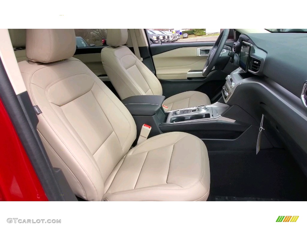 2021 Explorer XLT 4WD - Rapid Red Metallic / Sandstone photo #25