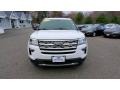 2018 Oxford White Ford Explorer XLT 4WD  photo #2