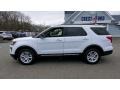 2018 Oxford White Ford Explorer XLT 4WD  photo #4