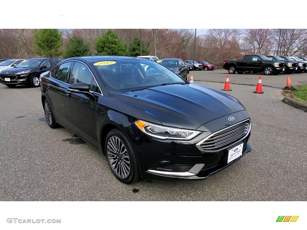 2018 Fusion SE AWD - Shadow Black / Ebony photo #1