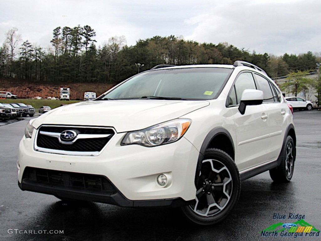 2014 XV Crosstrek 2.0i Limited - Satin White Pearl / Ivory photo #1