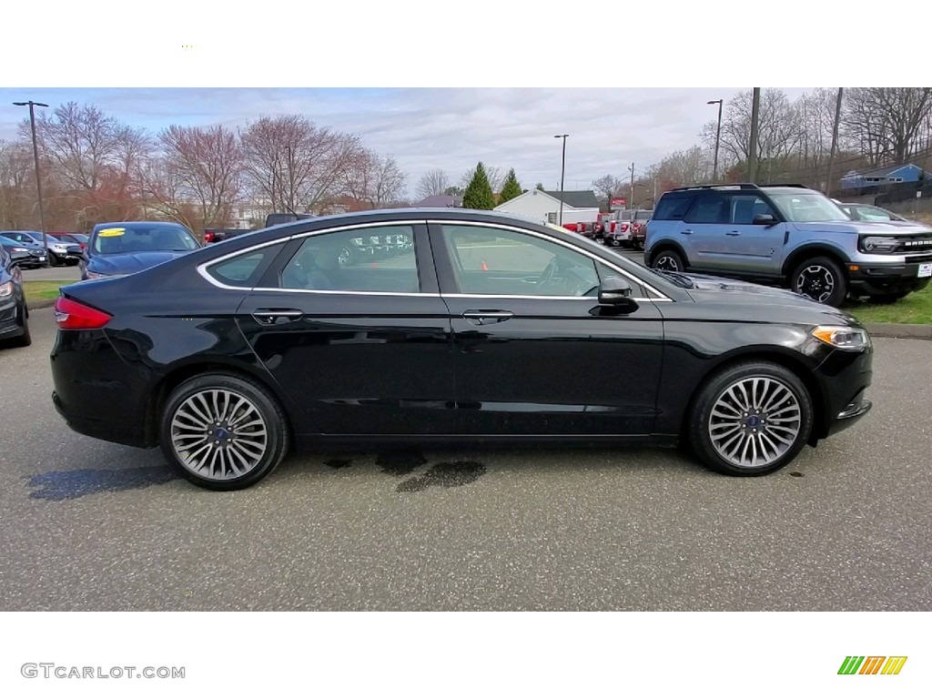 Shadow Black 2018 Ford Fusion SE AWD Exterior Photo #141652679