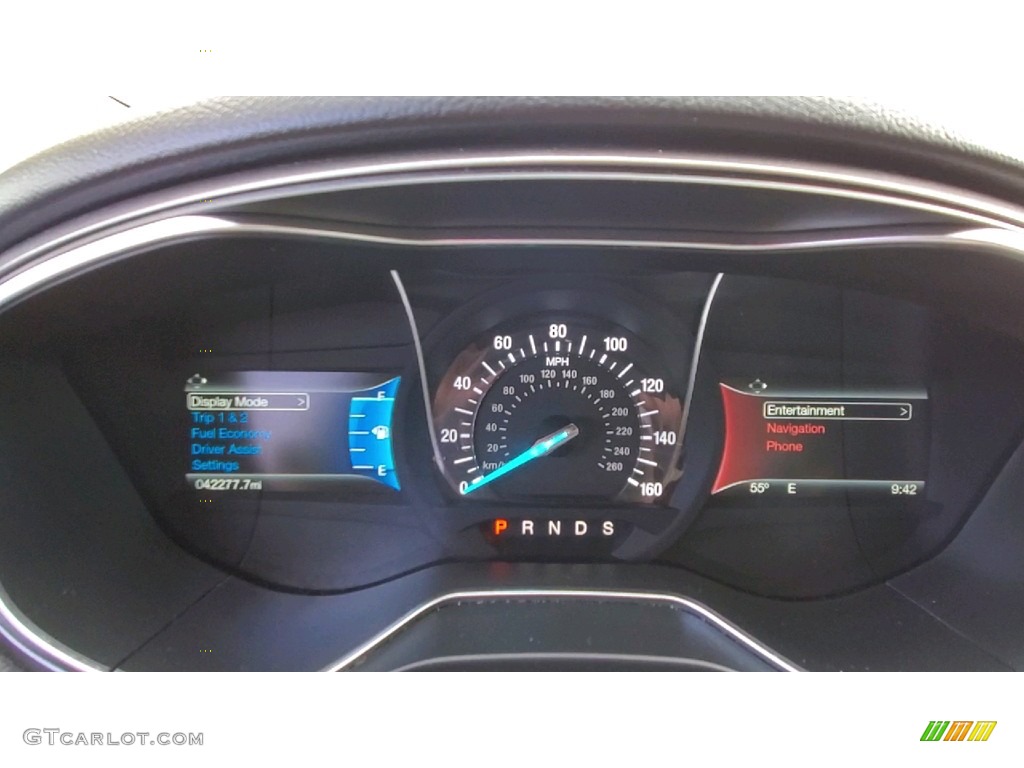 2018 Ford Fusion SE AWD Gauges Photo #141652787