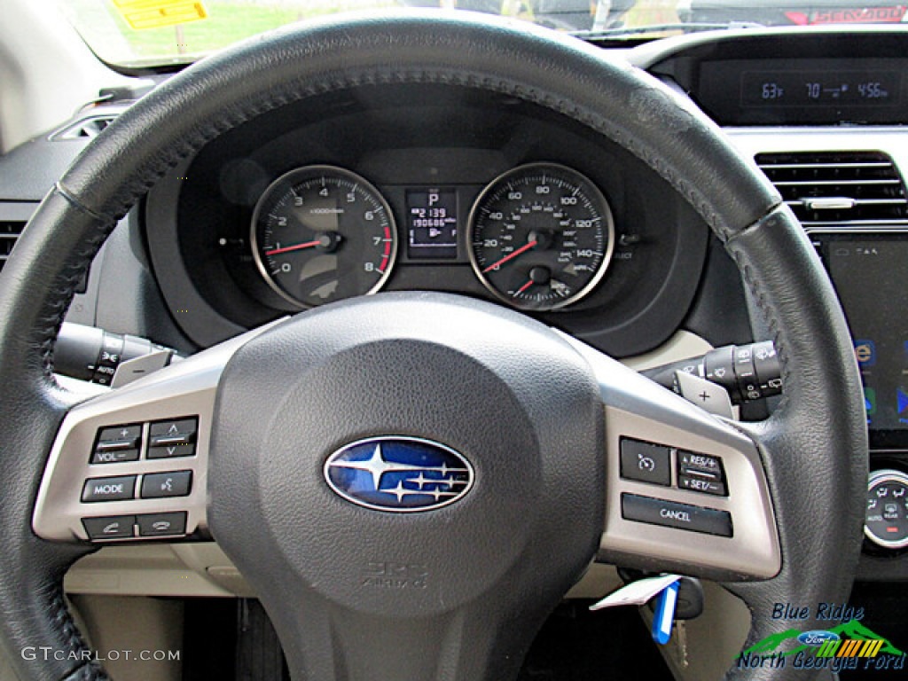2014 XV Crosstrek 2.0i Limited - Satin White Pearl / Ivory photo #17