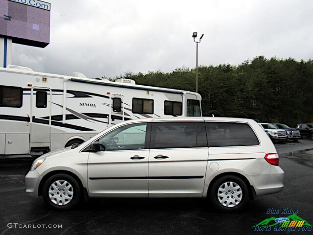 2007 Odyssey LX - Silver Pearl Metallic / Gray photo #2