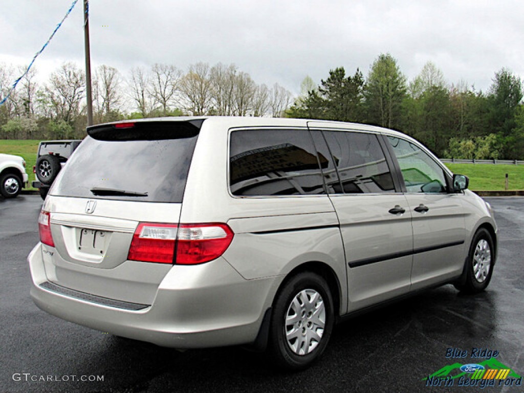 2007 Odyssey LX - Silver Pearl Metallic / Gray photo #5