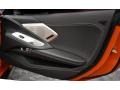 2020 Chevrolet Corvette Jet Black Interior Door Panel Photo