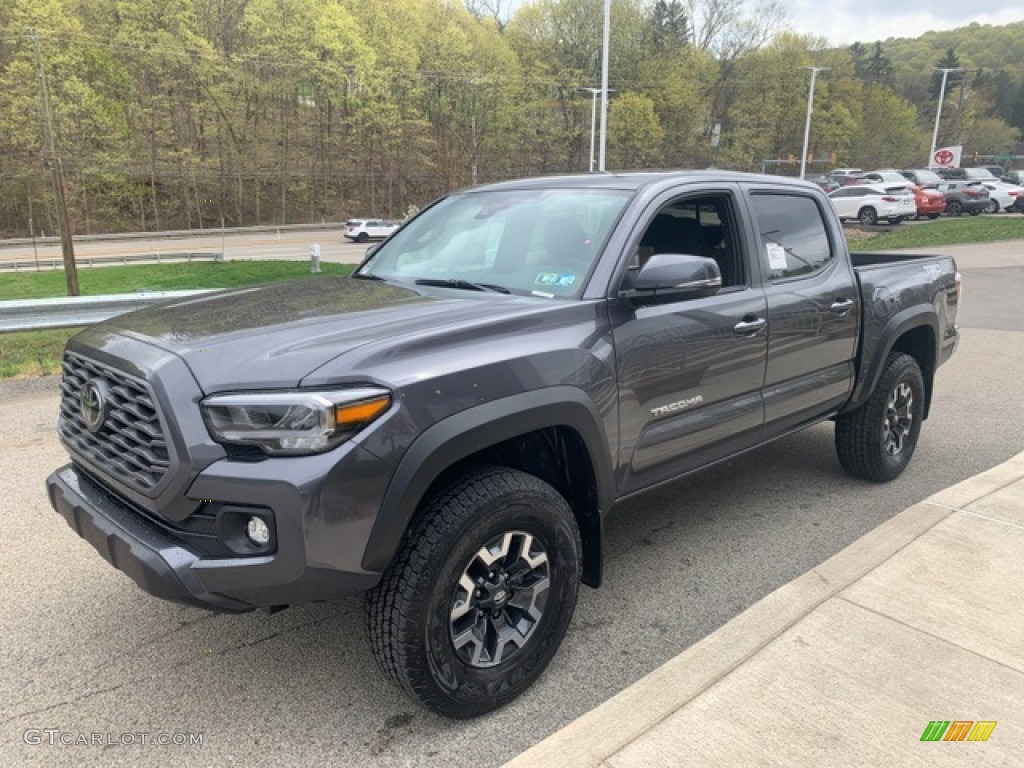 Magnetic Gray Metallic 2021 Toyota Tacoma TRD Off Road Double Cab 4x4 Exterior Photo #141654063
