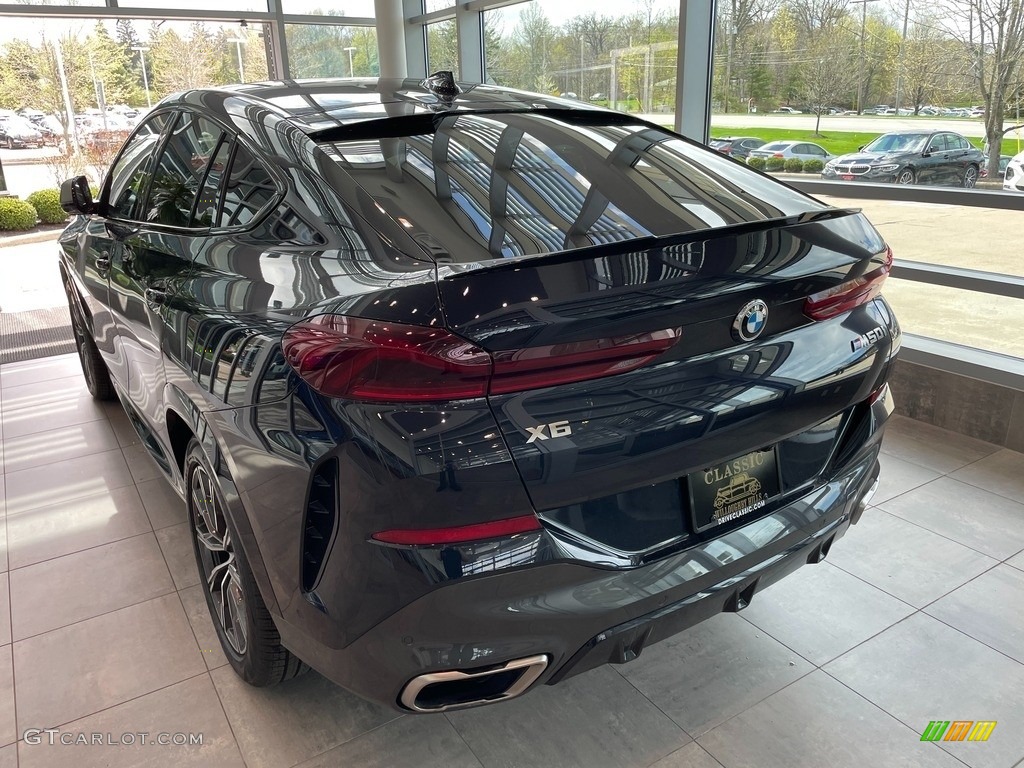 2021 X6 xDrive50i - Carbon Black Metallic / Tartufo photo #2