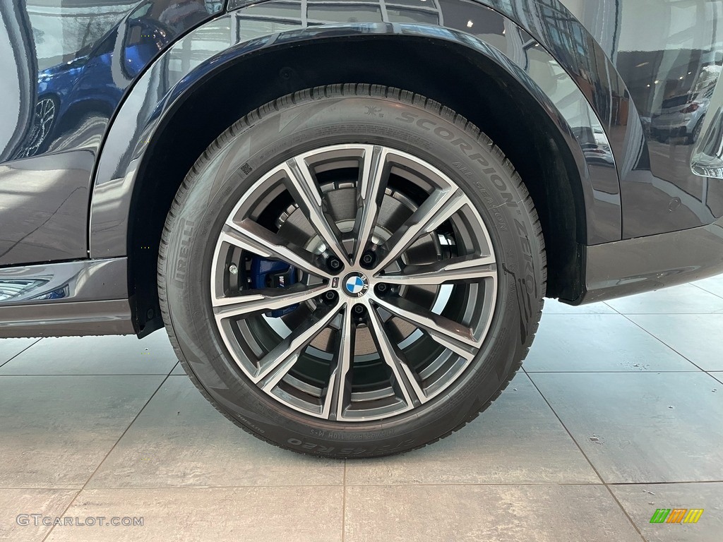 2021 X6 xDrive50i - Carbon Black Metallic / Tartufo photo #3