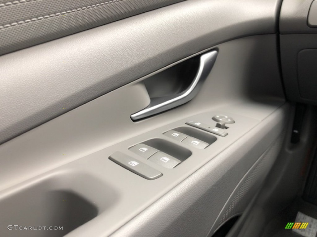 2021 Elantra Blue Hybrid - Fluid Metal / Medium Gray photo #14