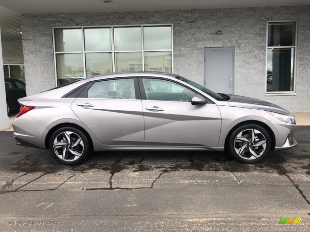 2021 Elantra SEL - Fluid Metal / Black photo #2