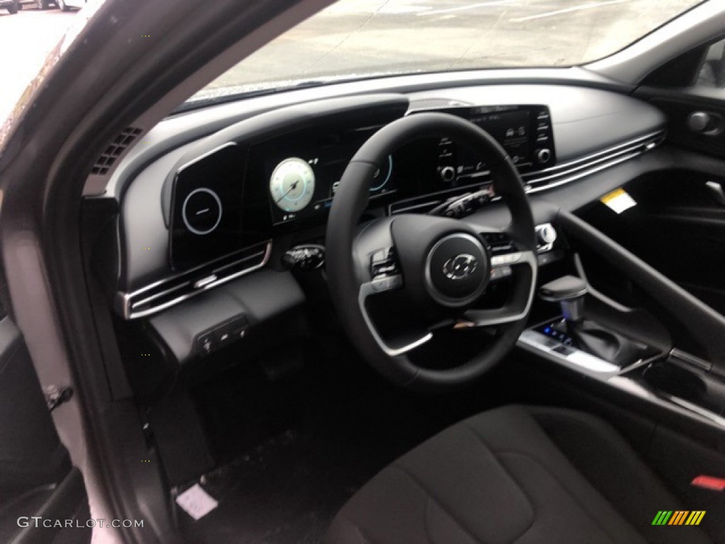 2021 Elantra SEL - Fluid Metal / Black photo #4