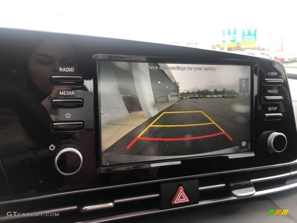 2021 Elantra SEL - Fluid Metal / Black photo #6