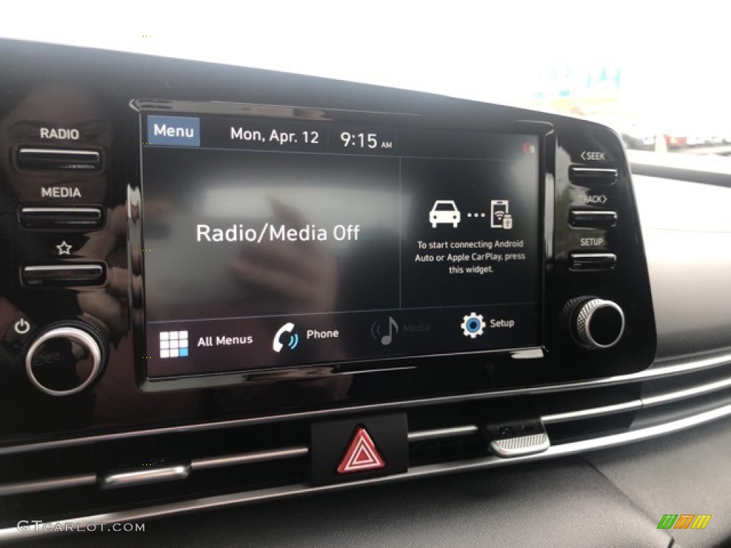 2021 Elantra SEL - Fluid Metal / Black photo #7