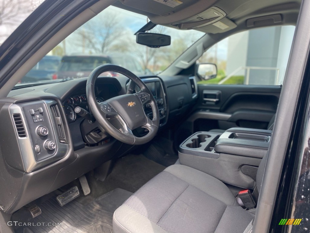 2015 Silverado 1500 LT Double Cab 4x4 - Black / Jet Black photo #3