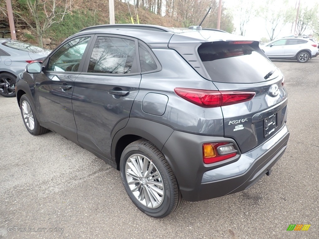 2021 Kona SEL AWD - Thunder Gray / Black photo #7