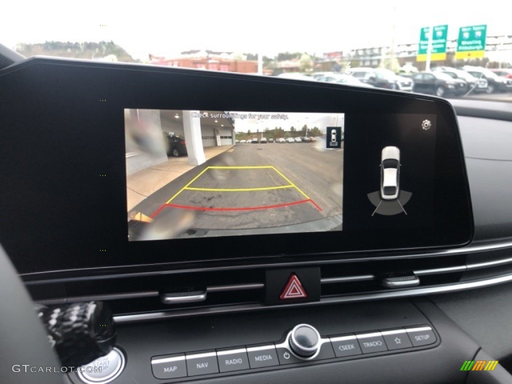 2021 Elantra Limited Hybrid - Phantom Black / Black photo #6