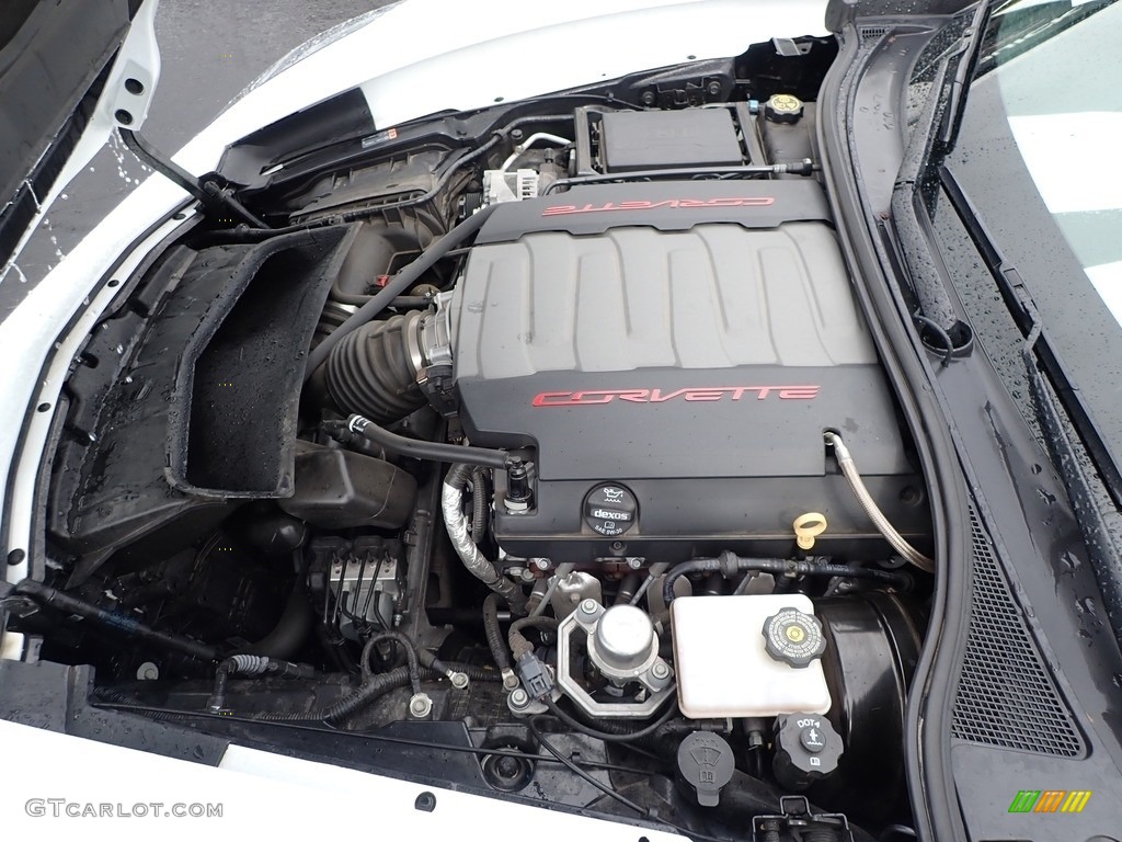 2015 Corvette Stingray Coupe - Arctic White / Jet Black photo #2