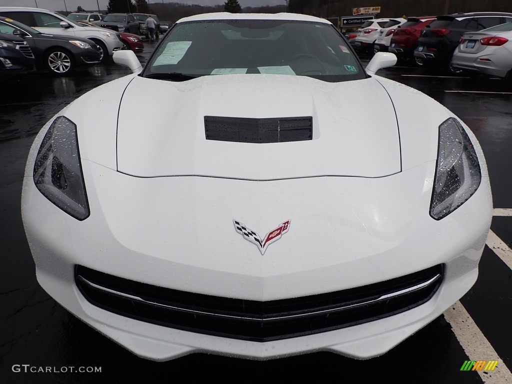 2015 Corvette Stingray Coupe - Arctic White / Jet Black photo #3