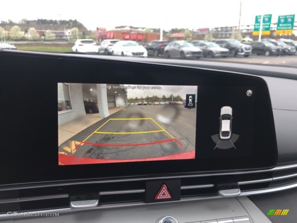 2021 Elantra Limited Hybrid - Scarlet Red Pearl / Medium Gray photo #6