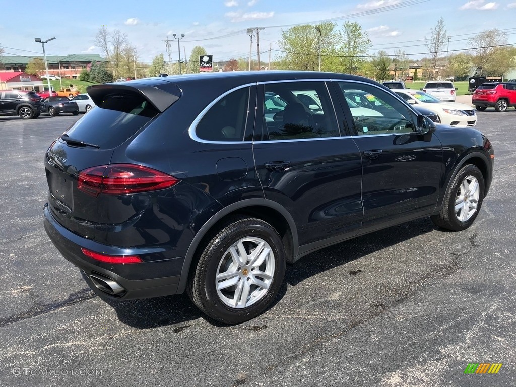 2018 Cayenne  - Moonlight Blue Metallic / Black photo #6