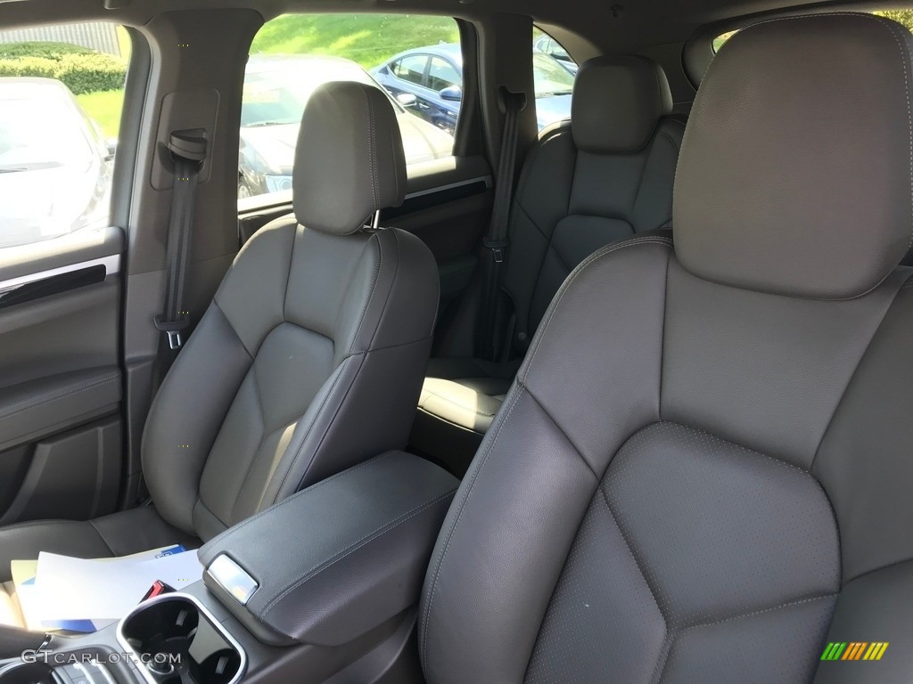 2018 Cayenne  - Moonlight Blue Metallic / Black photo #15