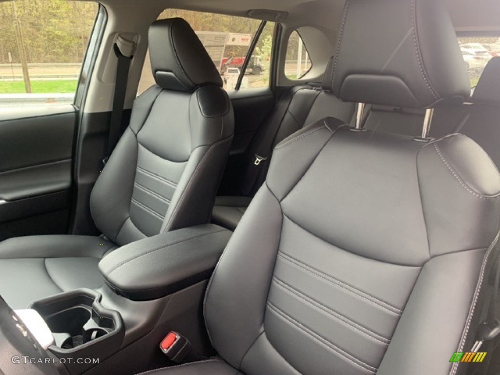 2021 RAV4 XLE Premium AWD - Midnight Black Metallic / Black photo #4