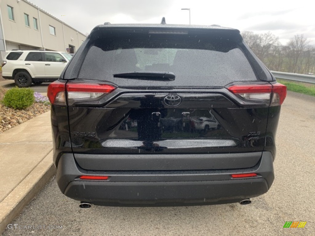 2021 RAV4 XLE Premium AWD - Midnight Black Metallic / Black photo #15